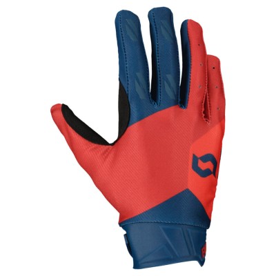 SCOTT Rękawice Glove Evo Track dark blue/neon red