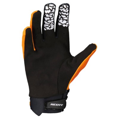 SCOTT Rękawice Junior Glove Evo Track black/orange
