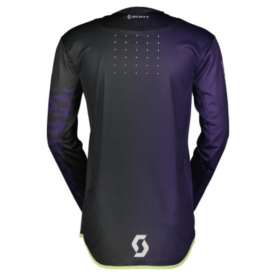 SCOTT Bluza Jersey Podium Pro dark purple/mint green