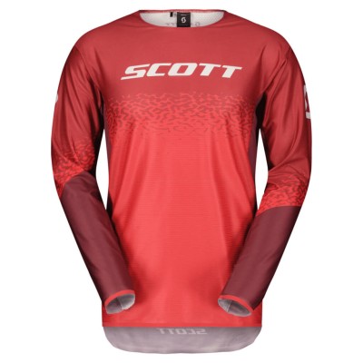 SCOTT Bluza Jersey Podium Pro red/grey