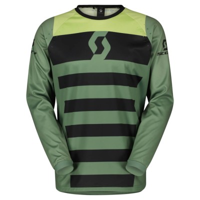 SCOTT Bluza Jersey Evo Race green/black