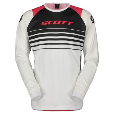 SCOTT Bluza Jersey Evo Swap white/pink