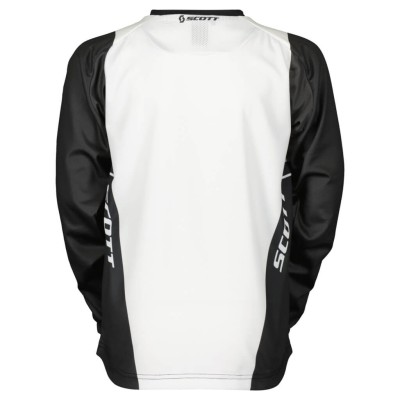 SCOTT Bluza Junior Jersey Evo Swap black/white