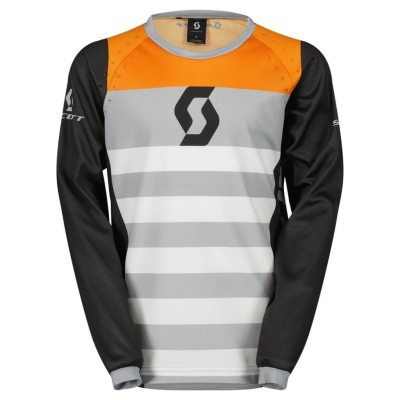 SCOTT Bluza Junior Jersey Evo Race black/orange