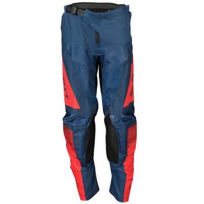 SCOTT Spodnie Junior Pant Evo Track dark blue/neon red