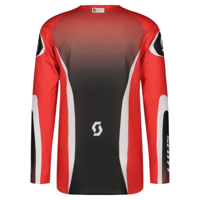 SCOTT Bluza Jersey Podium Pro fast red/caviar black
