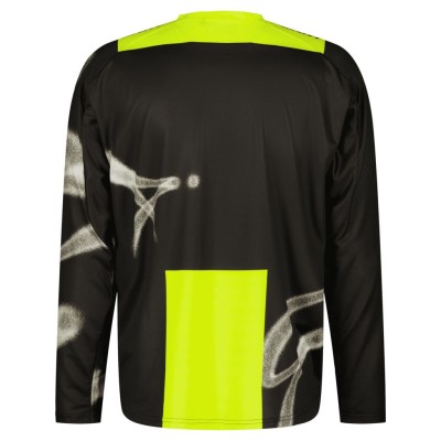 SCOTT Bluza Jersey Evo Dirt caviar black/safety yellow