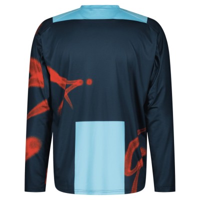 SCOTT Bluza Jersey Evo Dirt sail blue/fast red