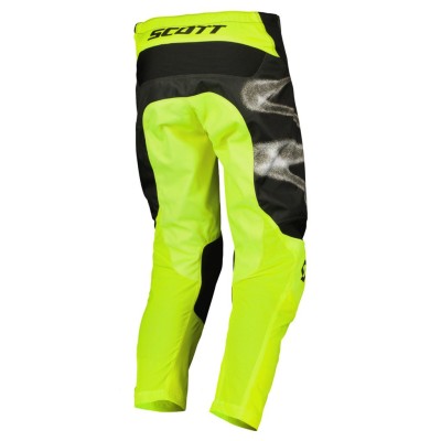 SCOTT Spodnie Pants Evo Dirt caviar black/safety yellow