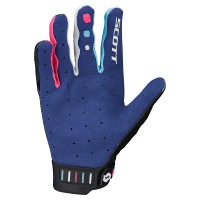 SCOTT Rękawice Glove Podium Pro stealth blue/radiant pink