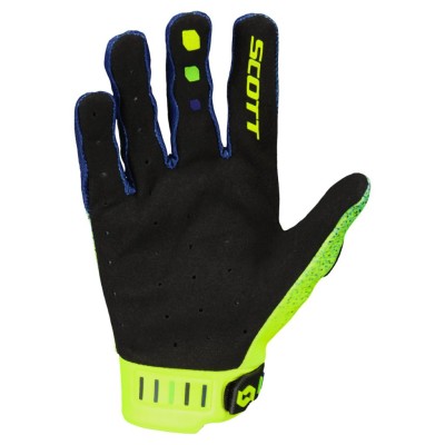 SCOTT Rękawice Glove Podium Pro midnight purple/safety yellow