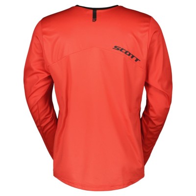 SCOTT Bluza Jersey Compete fiery red