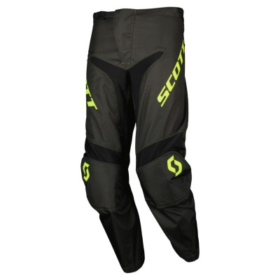 SCOTT Spodnie Pants Compete caviar black/safety yellow