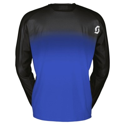 SCOTT Bluza Jersey Evo Swap caviar black/yami blue