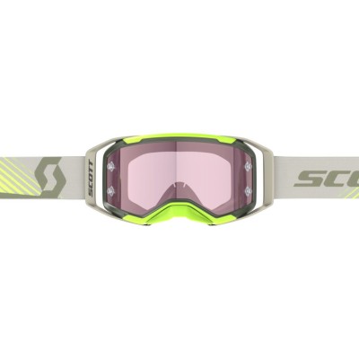 SCOTT Gogle Prospect 2.0 AMP kaki green/neon yellow / rose works