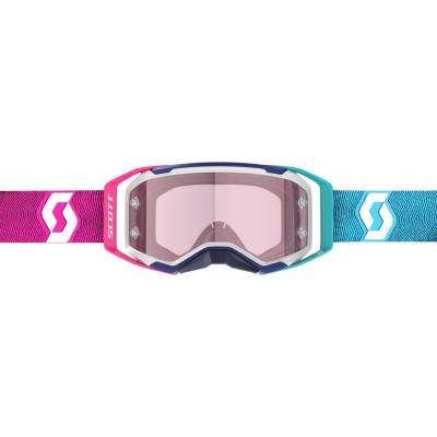 SCOTT Gogle Prospect 2.0 AMP stealth blue/radiant pink / rose works