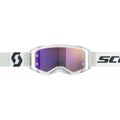 SCOTT Gogle Prospect 2.0 white/black / purple chrome works