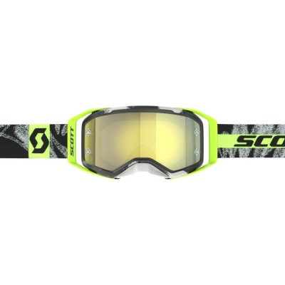 SCOTT Gogle Prospect 2.0 caviar black/safety yellow / yellow chrome works