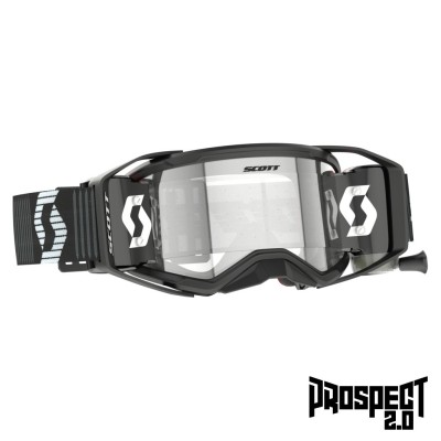 SCOTT Gogle Prospect 2.0 Super WFS black/white / clear works