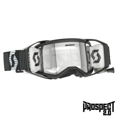 SCOTT Gogle Prospect 2.0 WFS black/white / clear works