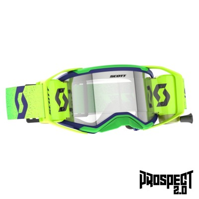 SCOTT Gogle Prospect 2.0 WFS midnight purple/safety yellow / clear works