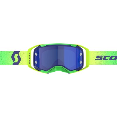 SCOTT Gogle Prospect 2.0 AMP chrome midnight purple/safety yellow / blue chrome