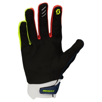 SCOTT Rękawice Glove Evo Race sail blue/fast red