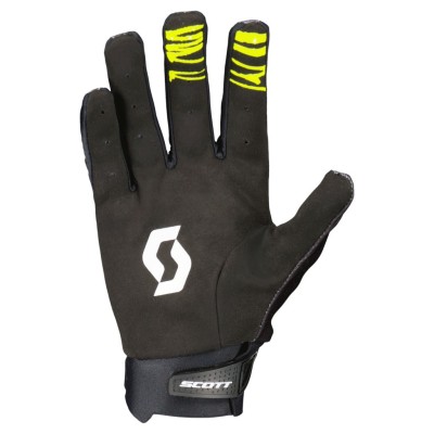 SCOTT Rękawice Glove Evo Dirt caviar black/safety yellow