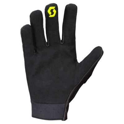 SCOTT Rękawice Glove Compete caviar black/safety yellow