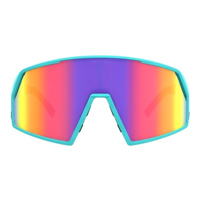 SCOTT Okulary Sunglasses Pro Shield Metaverse  stealth blue/radiant pink / teal chrome