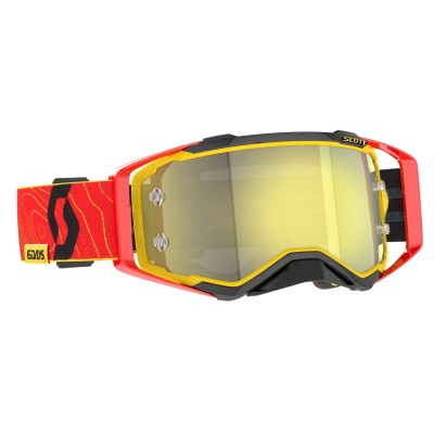 SCOTT LIMITED Gogle Prospect6 Days 2024 Spain red/yellow / yellow chrome works