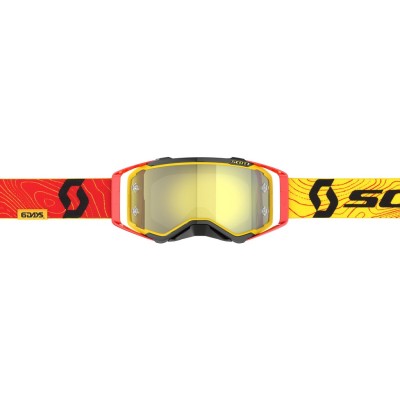 SCOTT LIMITED Gogle Prospect6 Days 2024 Spain red/yellow / yellow chrome works