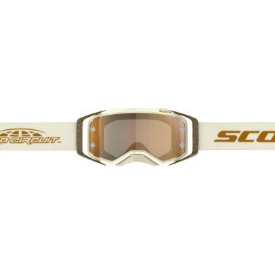 SCOTT LIMITED Gogle Prospect PRO CIRCUIT AMP Edition beige/brown / gold chrome works
