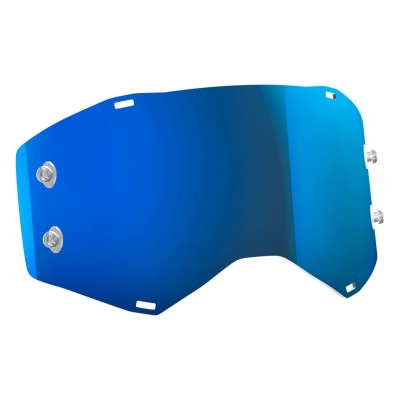 SCOTT Szybka MX Lens Prospect / Fury SGL AFC Works electric blue chrome