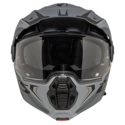 iXS Kask Venture 1.0 MIPS flip-up helmet matt black-anthracite