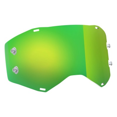 SCOTT Szybka MX Lens Prospect / Fury SGL AFC Works green chrome