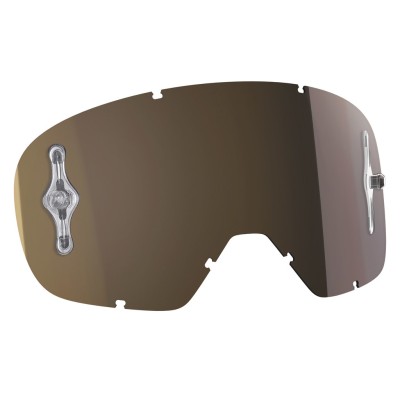 SCOTT Szybka Junior MX Lens Buzz SGL AFC Works gold chrome
