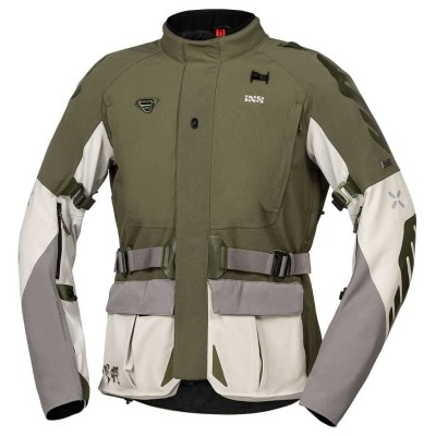 iXS Kurtka Venture-STX 1.0 laminated jacket light grey-olive