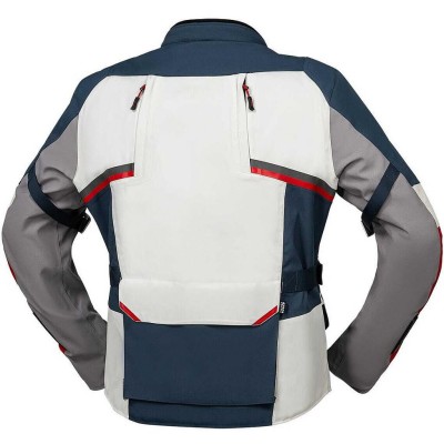 iXS Kurtka Tourster-STX 1.0 laminated jacket light grey-blue-red