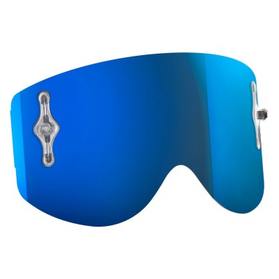 SCOTT Szybka MX Lens Recoil /80's /XI SGL AFC Works electric blue chrome