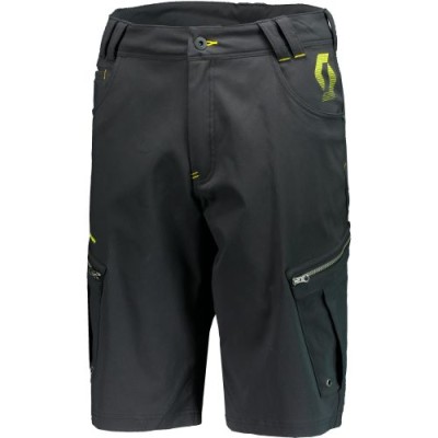 SCOTT Spodenki Męskie Factory Team Support black/sulphur yellow M