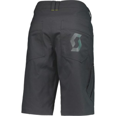 SCOTT Spodenki Męskie Factory Team Support black/sulphur yellow M