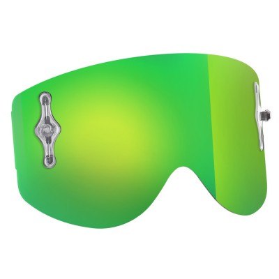 SCOTT Szybka MX Lens Recoil /80's /XI  SGL AFC Works green chrome