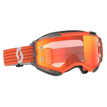 SCOTT Gogle Fury orange/grey / orange chrome works