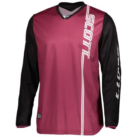 SCOTT Bluza Jersey 350 Swap black/maron