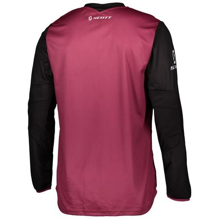 SCOTT Bluza Jersey 350 Swap black/maron