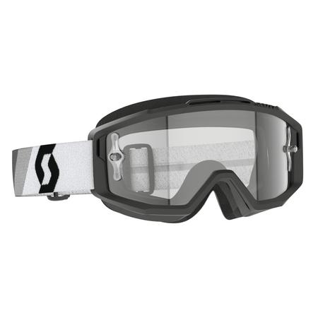 SCOTT Gogle Split OTG premium black/white / clear works