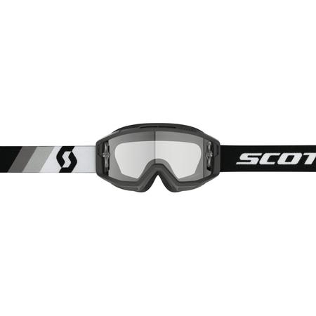 SCOTT Gogle Split OTG premium black/white / clear works