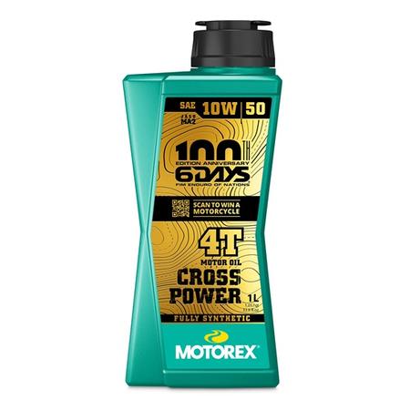 MOTOREX Olej Cross Power 4T 10W/50 SIX DAYS  1 LT
CN34031980 / GTU_03