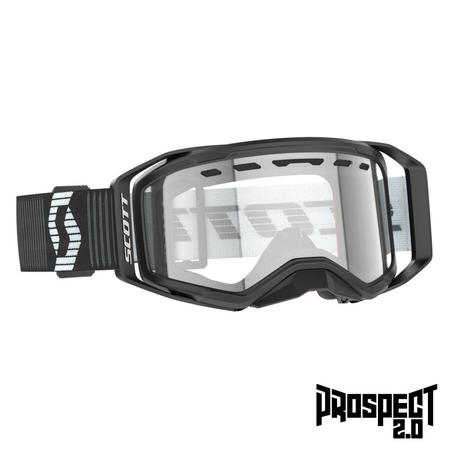 SCOTT Gogle Prospect 2.0 Enduro black/white / clear